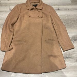 Banana Republic, Wool blend peacoat, lined, A-line, small